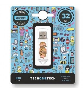 Pendrive 32GB Tech One Tech Emojitech No TEC4503-32