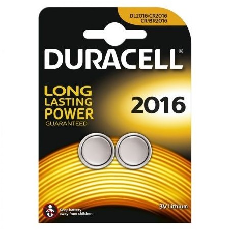 Pack de 2 Pilas de Botón Duracell DL2016B2 DL2016B2DURACELL