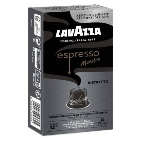 Cápsula Lavazza Espresso Maestro Ristretto para cafeteras Nespresso 8667LAVAZZA