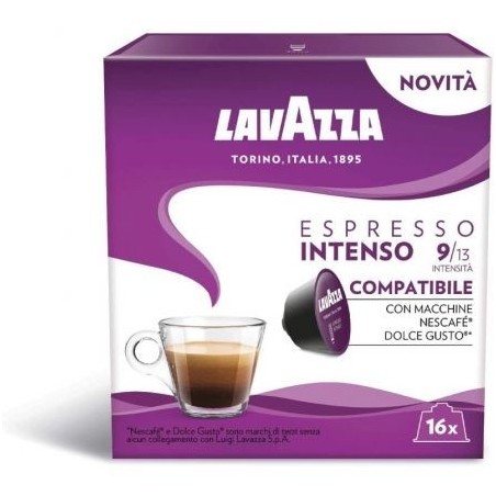 Cápsula Lavazza Espresso Intenso para cafeteras Dolce Gusto 8623LAVAZZA