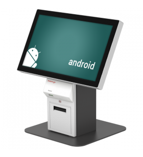 Terminal Kiosko EK Series, 15.6", Android 7.1, 2Gb Ram, 16Gb Rom, Impresora 80 mm, Scanner 2D, lector NFC, Wifi, Bluetooth, s...
