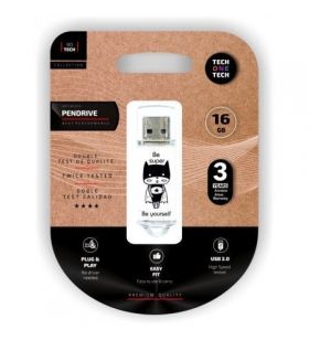 Pendrive 16GB Tech One Tech Be Super USB 2.0 TEC4018-16TECH ONE TECH