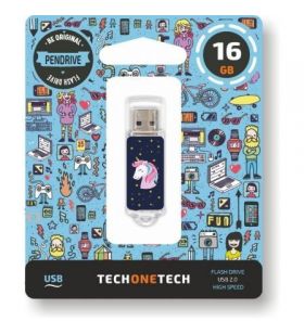Pendrive 16GB Tech One Tech Unicornio Dream USB 2.0 TEC4012-16TECH ONE TECH