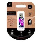 Pendrive 16GB Tech One Tech Flower Power USB 2.0 TEC4017-16TECH ONE TECH