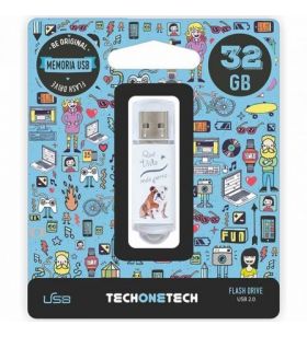 Pendrive 32GB Tech One Tech Que Vida Puta USB 2.0 TEC4009-32TECH ONE TECH