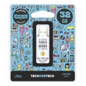 Pendrive 32GB Tech One Tech No Es Tuyo USB 2.0 TEC4007-32TECH ONE TECH