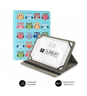 Capa Subblim Trendy Owls para tablets de 10,1' SUB-CUT-4TC003SUBBLIM