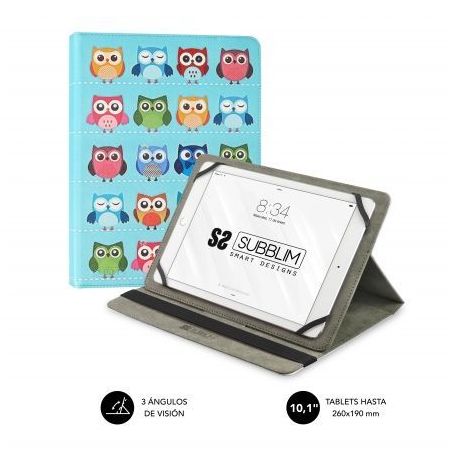 Funda Subblim Trendy Owls para Tablets de 10.1' SUB-CUT-4TC003SUBBLIM
