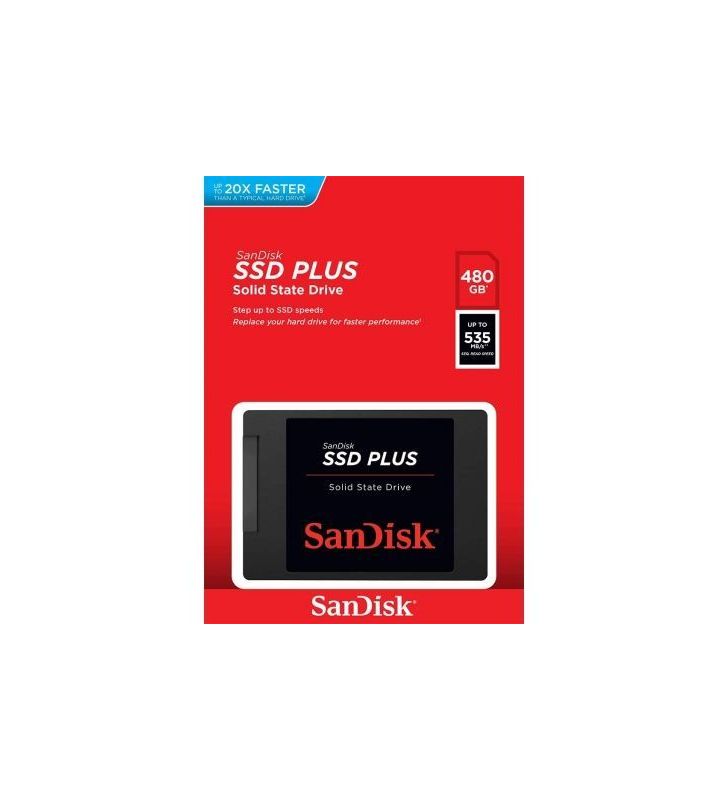 Disco SSD SanDisk Plus 480GB SDSSDA-480G-G26SANDISK