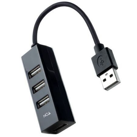 Hub USB 2.0 Nanocable 10.16.4404 10.16.4404NANO CABLE
