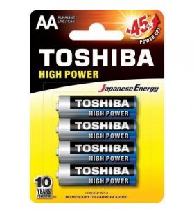 Pack de 4 Pilas AA Toshiba R6AT R6AT BL4TOSHIBA