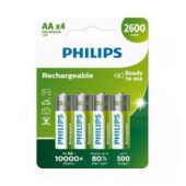 Pack de 4 Pilas AA Philips R6B4B260 R6B4B260/10PHILIPS
