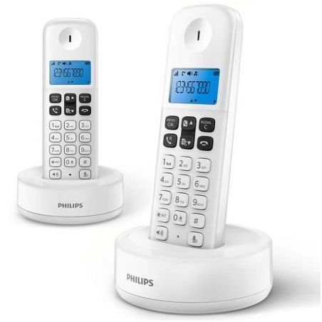 Teléfono Inalámbrico Philips D1612W D1612W/34PHILIPS