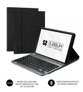 Funda con Teclado Subblim KeyTab Pro BT para Tablet Lenovo Tab M10 Plus de 10.6' 3a Gen SUBKT3-BTL300SUBBLIM