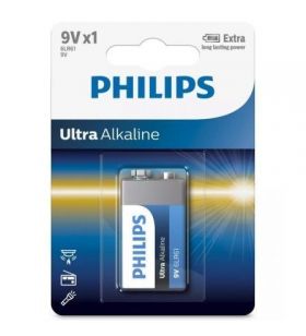 Pila Alcalina Philips 6LR61E1B 6LR61E1B/10PHILIPS