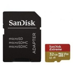 Tarjeta de Memoria SanDisk Extreme 32GB microSD HC UHS SDSQXAF-032G-GN6MASANDISK