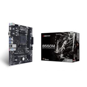 BIOSTAR Placa base|AMD B550|SAM4|Micro-ATX|Memoria DDR4 B550MH3.0BIOSTAR