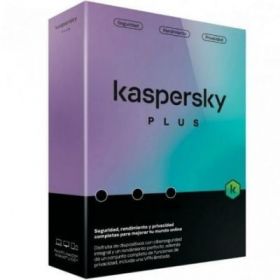 Kaspersky plus antivírus/ 5 dispositivos/ 1 ano