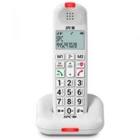 Teléfono inalámbrico spc comfort kairo/ blanco SPC
