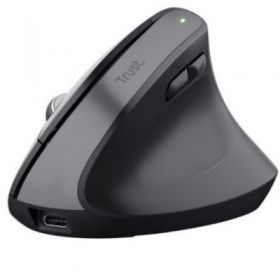 Ergonomic wireless mouse by bluetooth trust bayo+/ rechargeable battery/ up to 2400 dpi