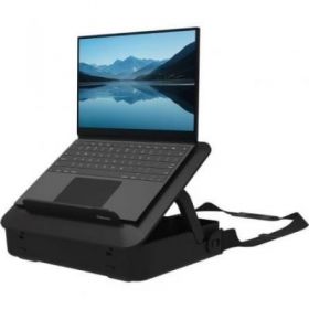 Suitcase with lift for laptops up to 14'/ black
