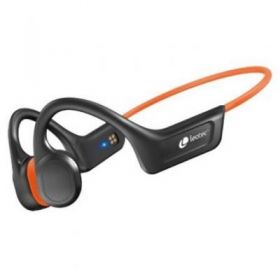 Auriculares inalámbricos deportivos de conducción ósea leotec run pro/ con micrófono/ bluetooth/ naranjas LEOTEC