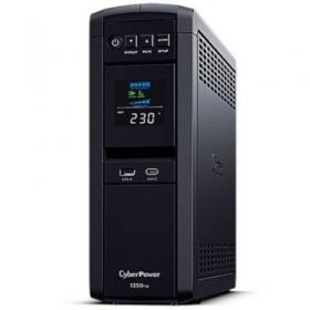 This is an interactive line cyberpower cp1350epfclcd/ 1350va-810w/ 6 outputs/ tower format
