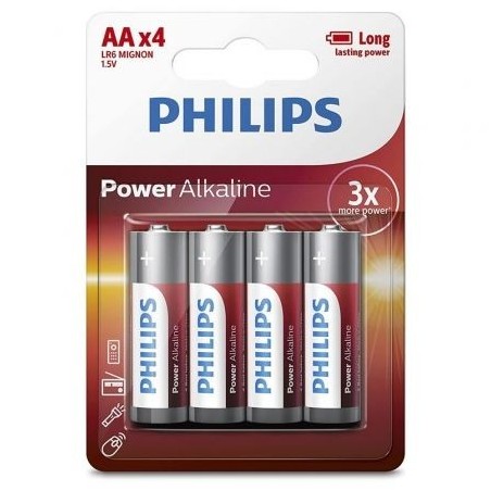 Pack de 4 Pilas AA Philips LR6P4B LR6P4B/05PHILIPS